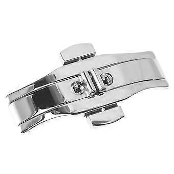 Butterfly Buckle Push Button Stainless Steel Watch Clasp for Watch