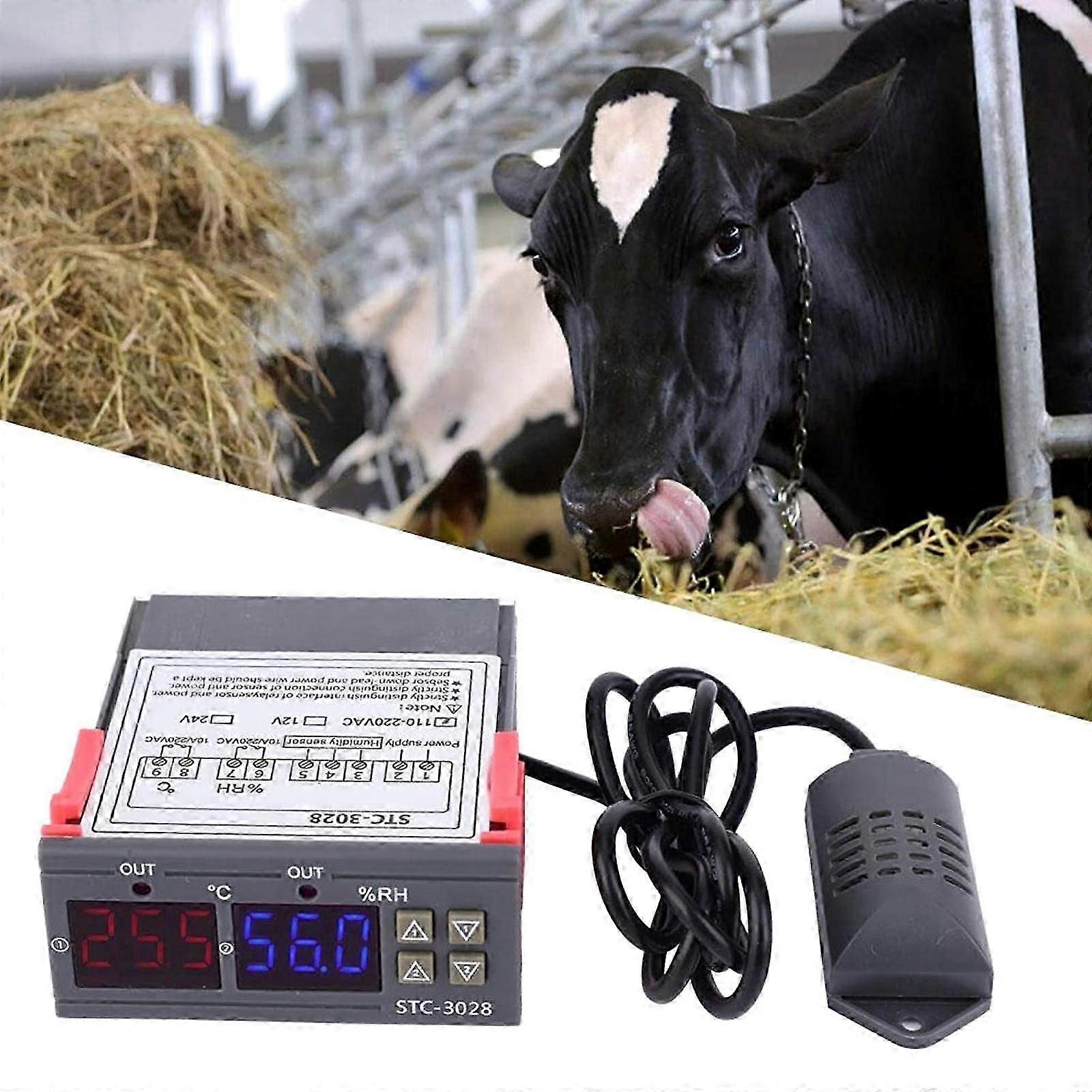 2025 Latest Model Dual Digital Temperature Controller Thermostat Temperature