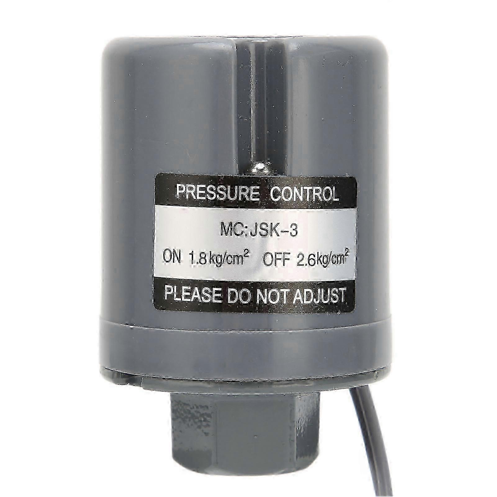 Automatic Water Pressure Switch Controller Round Adjustable Wate Pump Switch 1.8~2.6bar