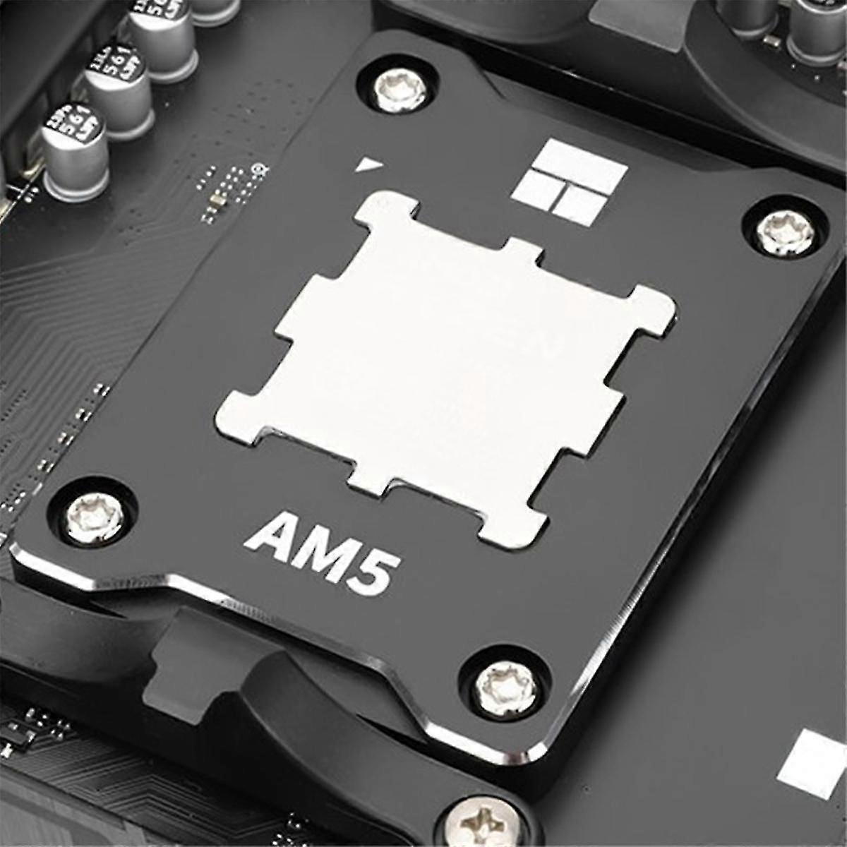 For Amd- Red Am5 Cpu Mounting Frames Multi-functional Convenient Practical Portable Cooling Chassis, Black