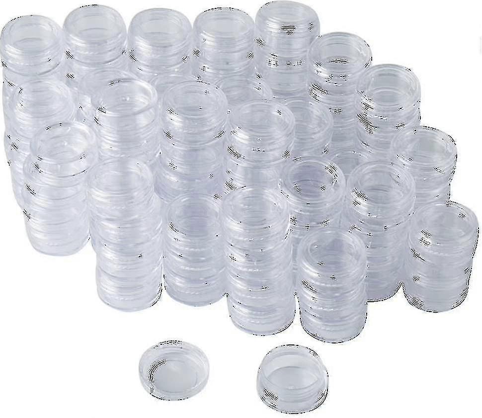 108 Pack Clear Empty Jars For Creams, Cosmetics, Small Items