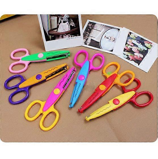 Decorative Edge Scissors Set Zigzag Pattern Cutting Craft Tool
