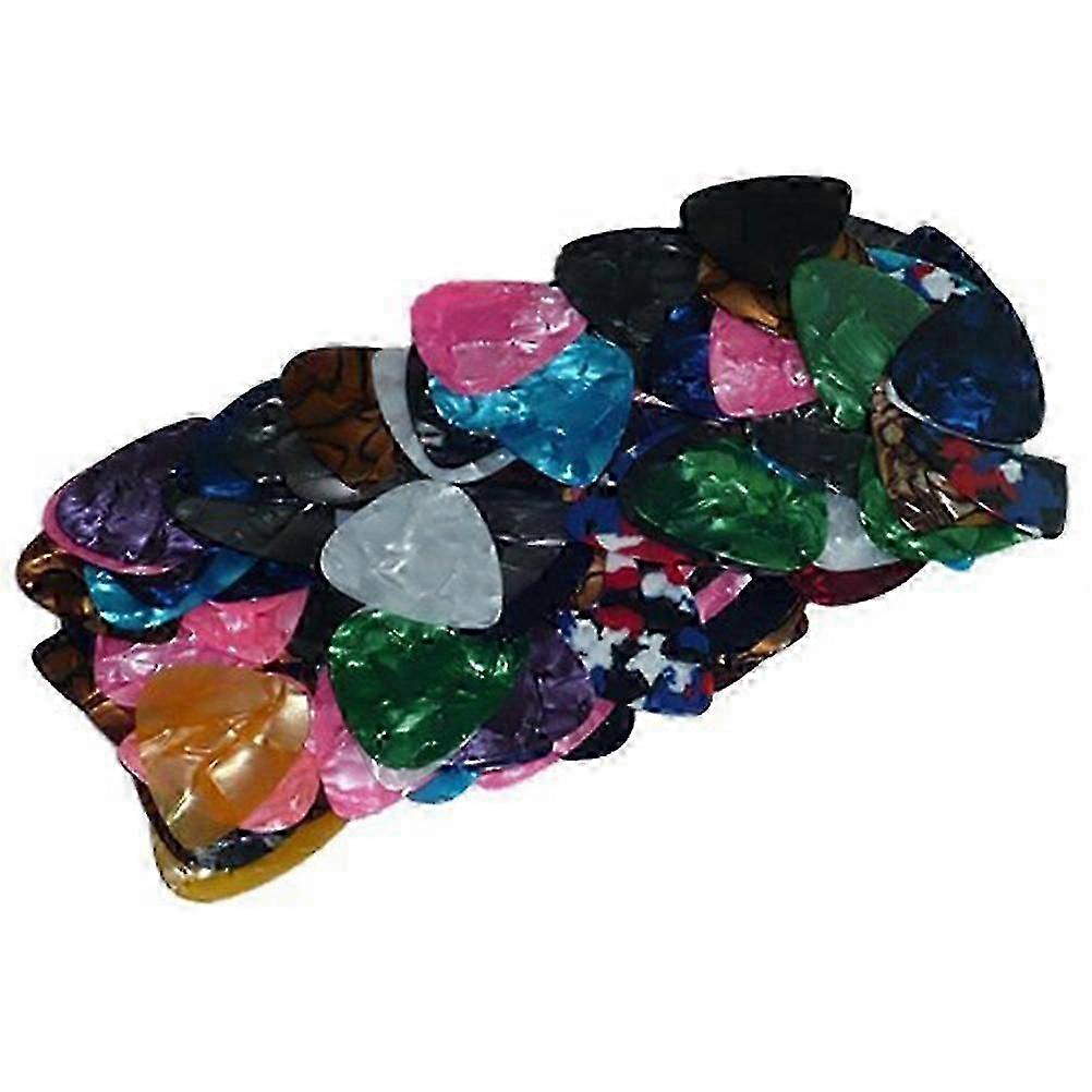 20Pcs Thin Celluloid Guitar Plectrum Picks Compatible with Ukulele