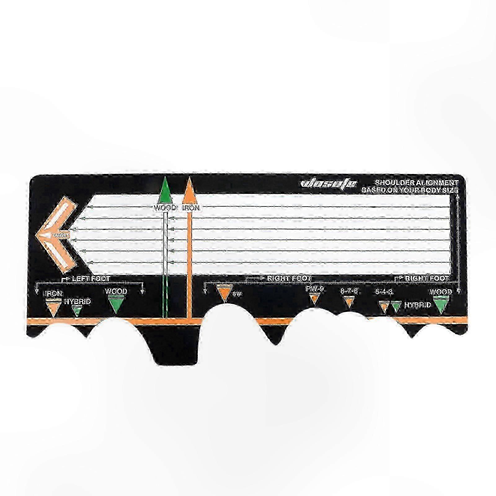 Golf Swing Training Mat with Posture Correction compatible with Practice and Skill Improvement 2025
