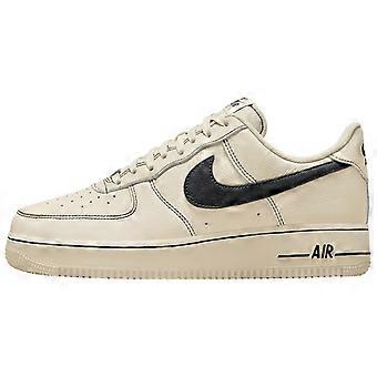 Nike Air Force 1 Low-Top-Skateboardschuhe aus Rindsleder, Herren, Beige, HQ2037-200