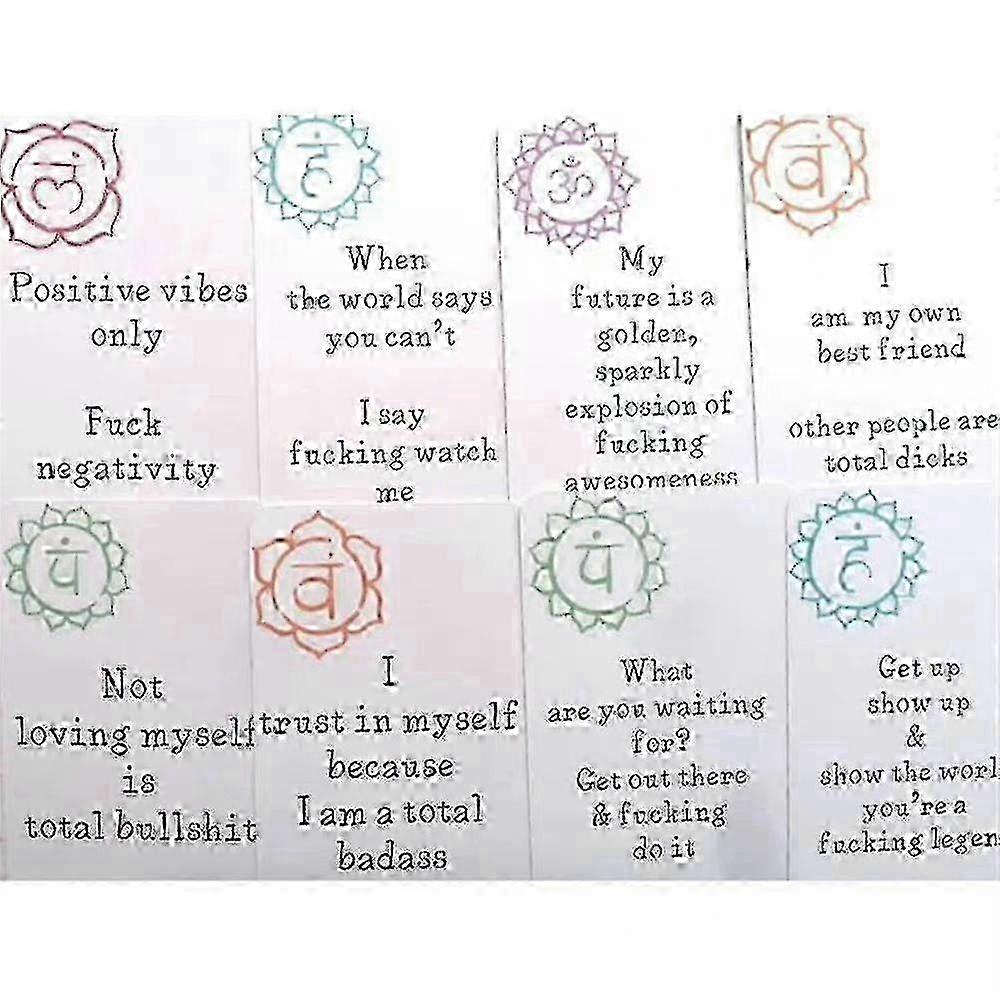 16pcs Funny Affirmation Cards