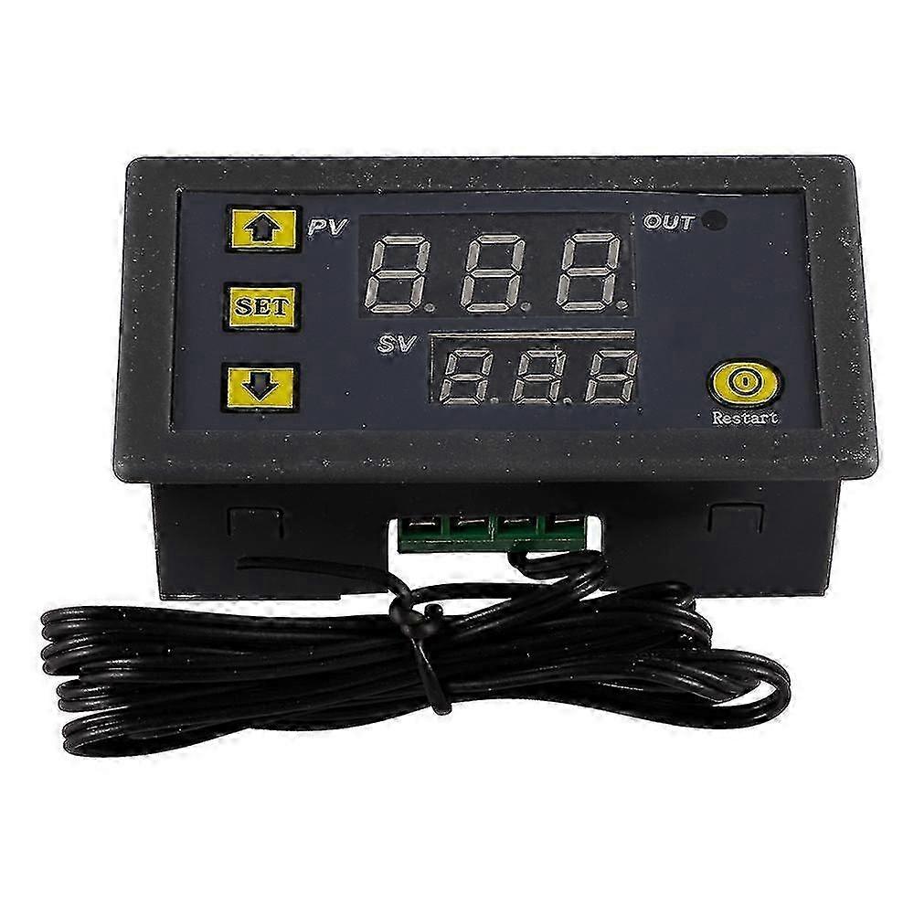 12V Wide-Range LED Thermostat