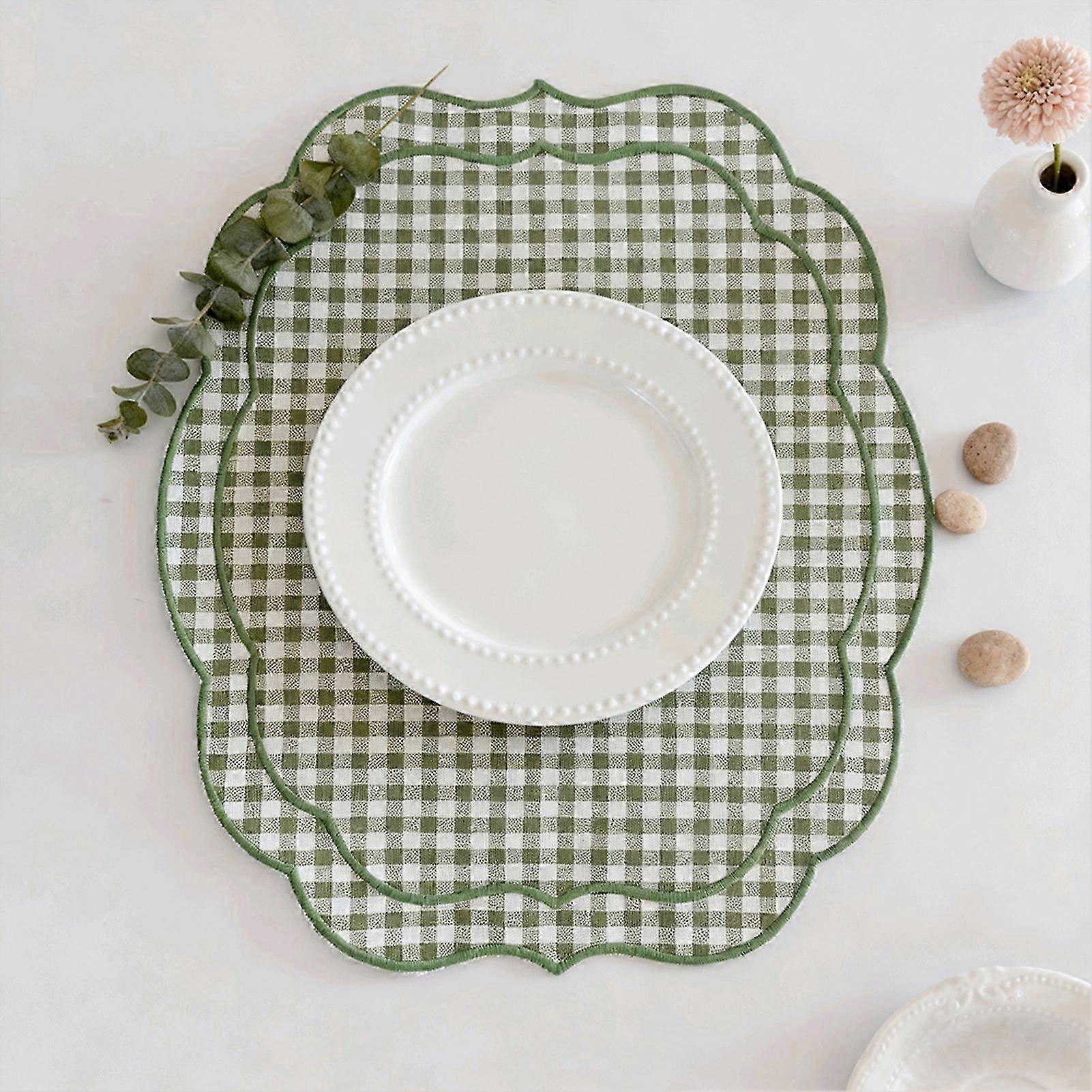 Machine Washable Embroidered Placemat