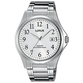 Lorus Couple Quartz Analog Woman Watch with RS997BX9 Stainless Steel Bracelet