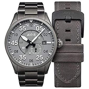 Spitfire Japanese Automatic Analog Men's Watch with AV-4073-44 Stainless Steel Bracelet