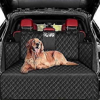 Universal Dog Car Boot Cover, 600D Oxford Waterproof Anti-Slip Trunk Protector, Pet Cargo Liner for SUV Vans, 205x105 cm
