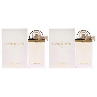Chloe Love Story By Chloe For Women - 2.5 Oz Edp Spray - Pack Of 2