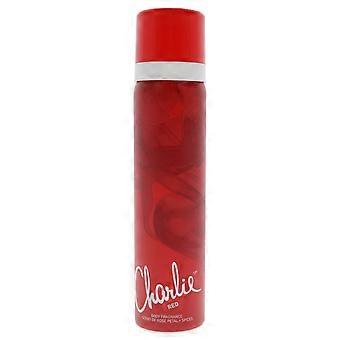 Charlie Red By Revlon For Women - 2.5 Oz Body Spray