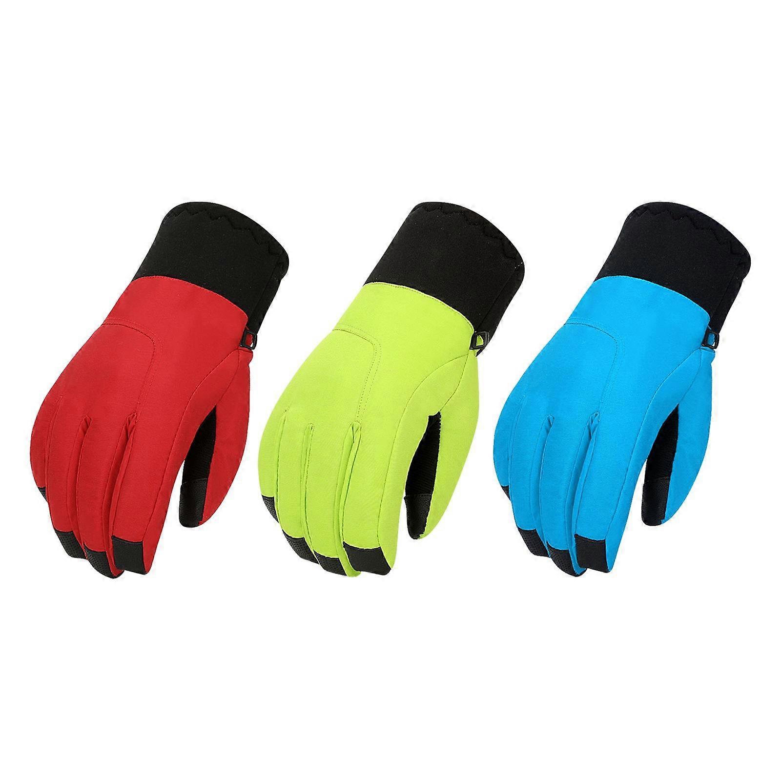 Winter Gloves Windproof Touchscreen Texting Waterproof Snowboarding Gloves