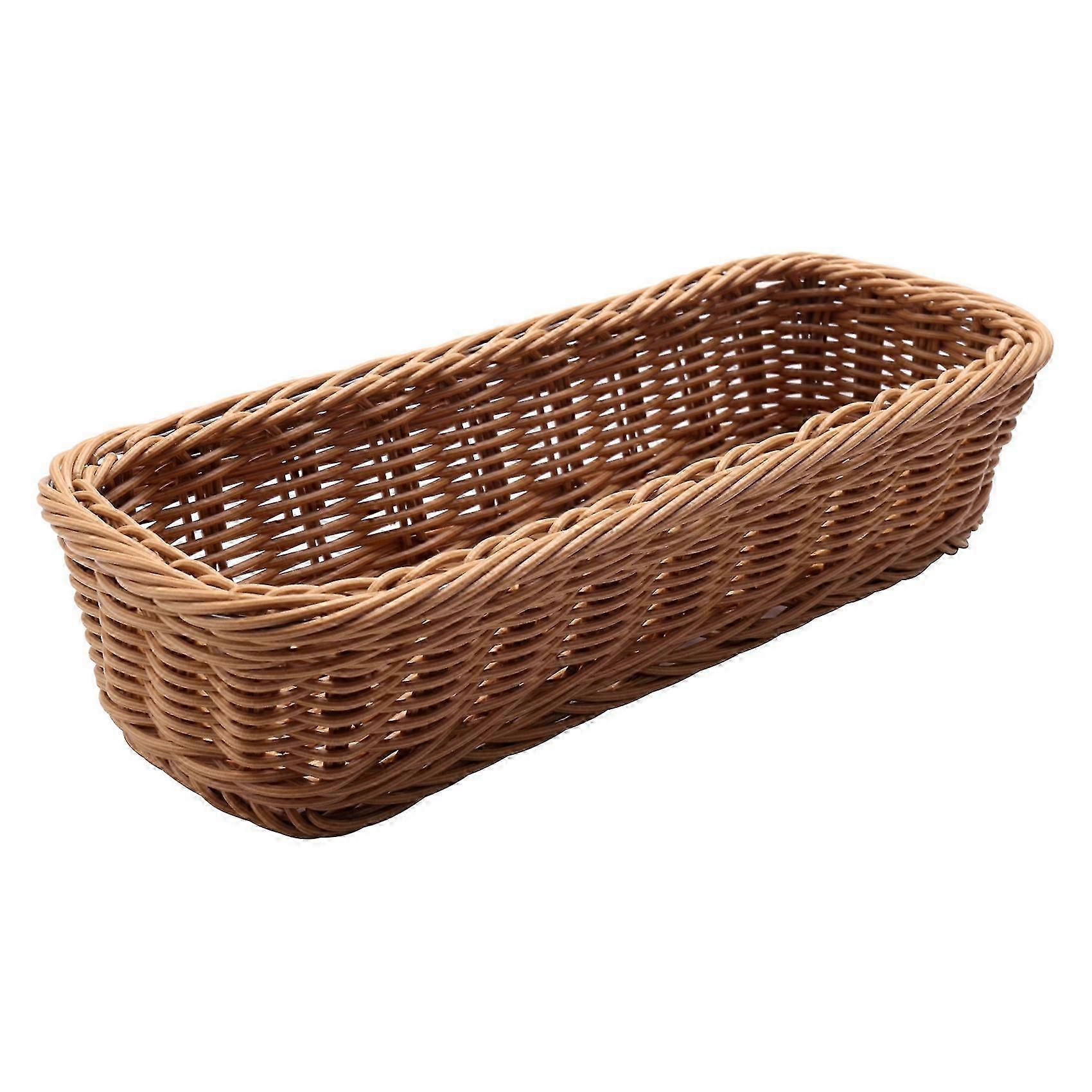 Draining Woven PP Tableware Basket