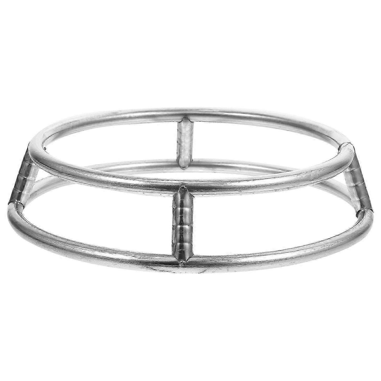 Double-Ring Stainless Pot Rack
