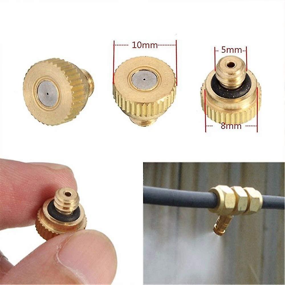 Pxcl Brass Atomizing Nozzle, Suitable For Factory Workshop, Humidification (20 Pieces)