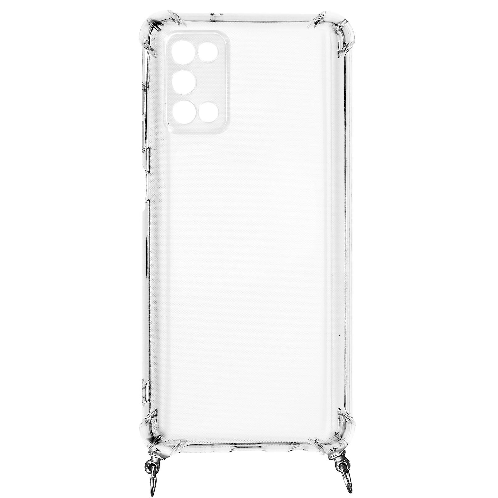 Case for Galaxy A03s with Ring and Customizable with Jewel/Sleeve - Clear