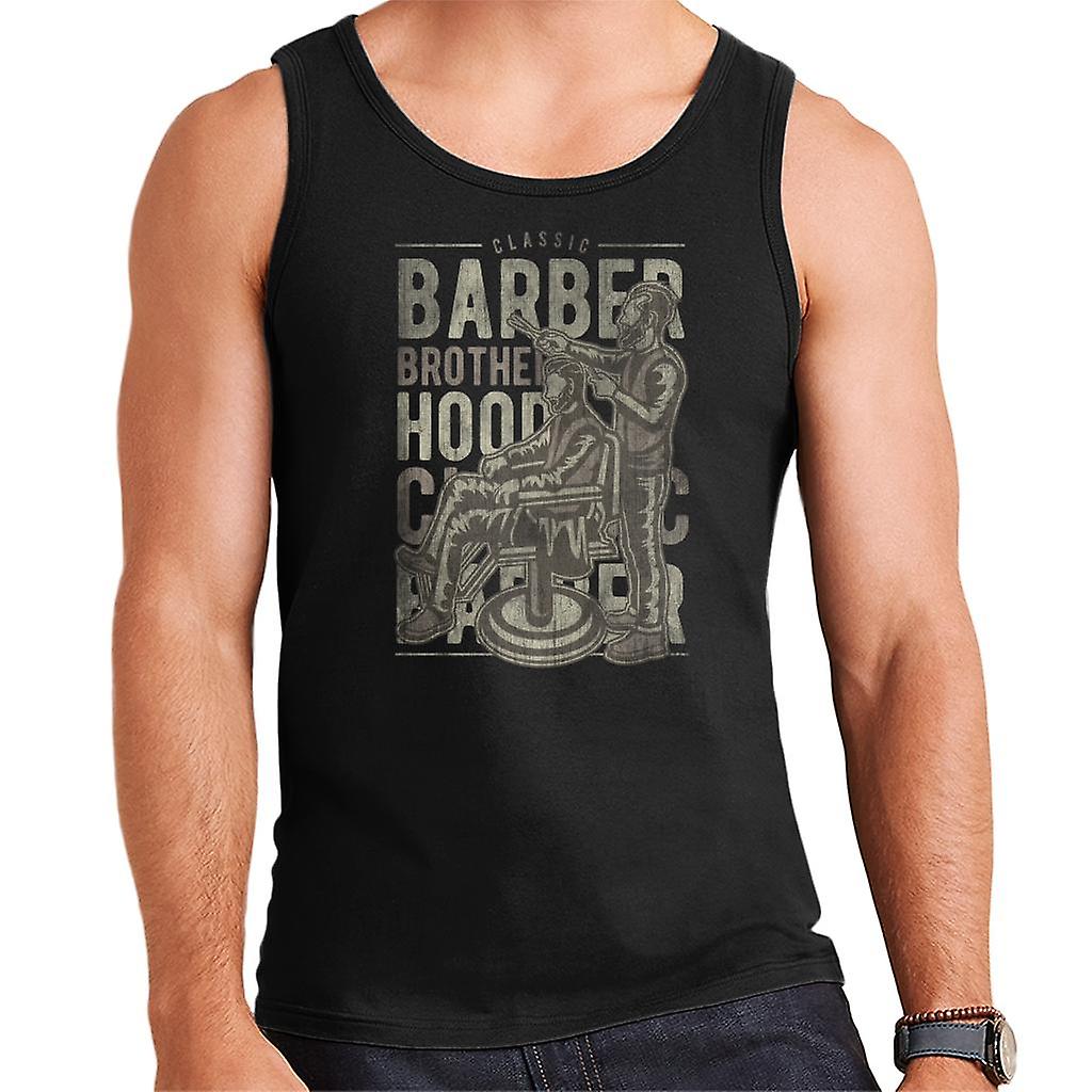 Barbier Bruderschaft Retro-Logo Herren Weste