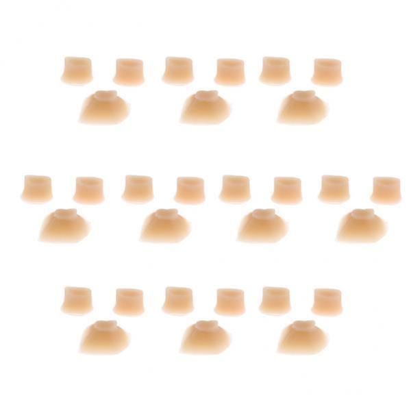 2x10 Sets Rubber Flute Piccolo Pads Woodwind Instrument Replacement Accessory