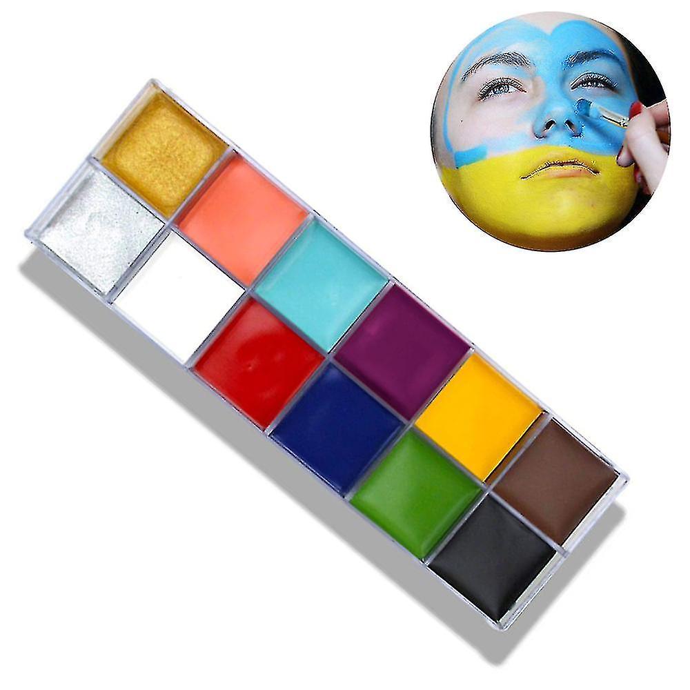 Professionnel Visage Corps Peinture Huile Art Party Fancy Make Up Set