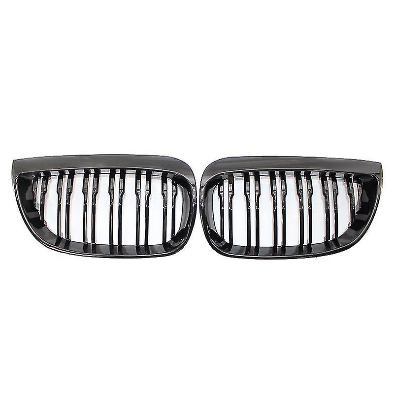 Front Kidney Double Grille Sport Grill Replacement Compatible with  E81 E87 E88 1 Series 2004-2007 G
