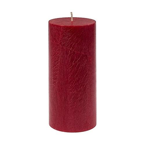 Large red pillar candle 1 unit