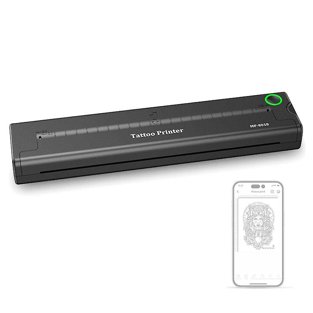 BT Connection Tattoos Printer Mobilephone APP One-click Printing Thermal Tattoos Pattern Stencil Mac