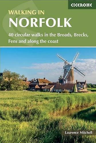Walking In Norfolk by Laurence Mitchell Paperback Book