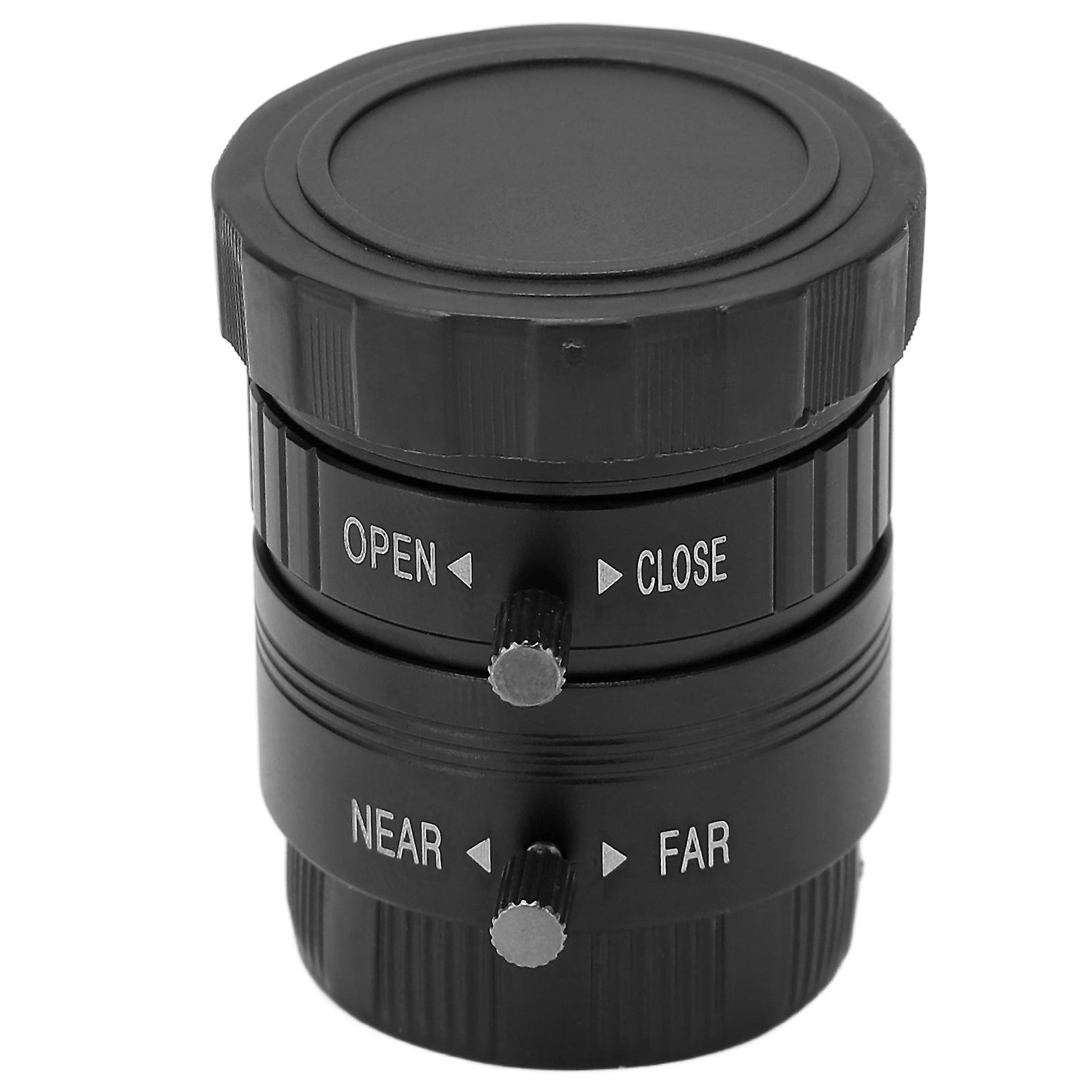 3MP Camera Lens 25mm Focal Length Manual Focus Adjustable Aperture High Definition for Digital Camera