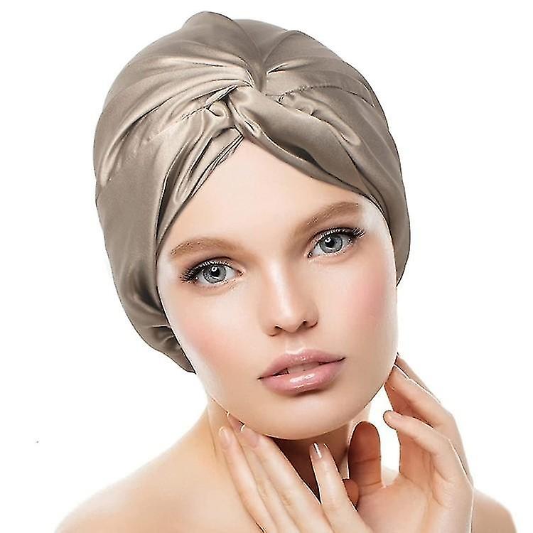 Double Layer Silk Sleeping Cap