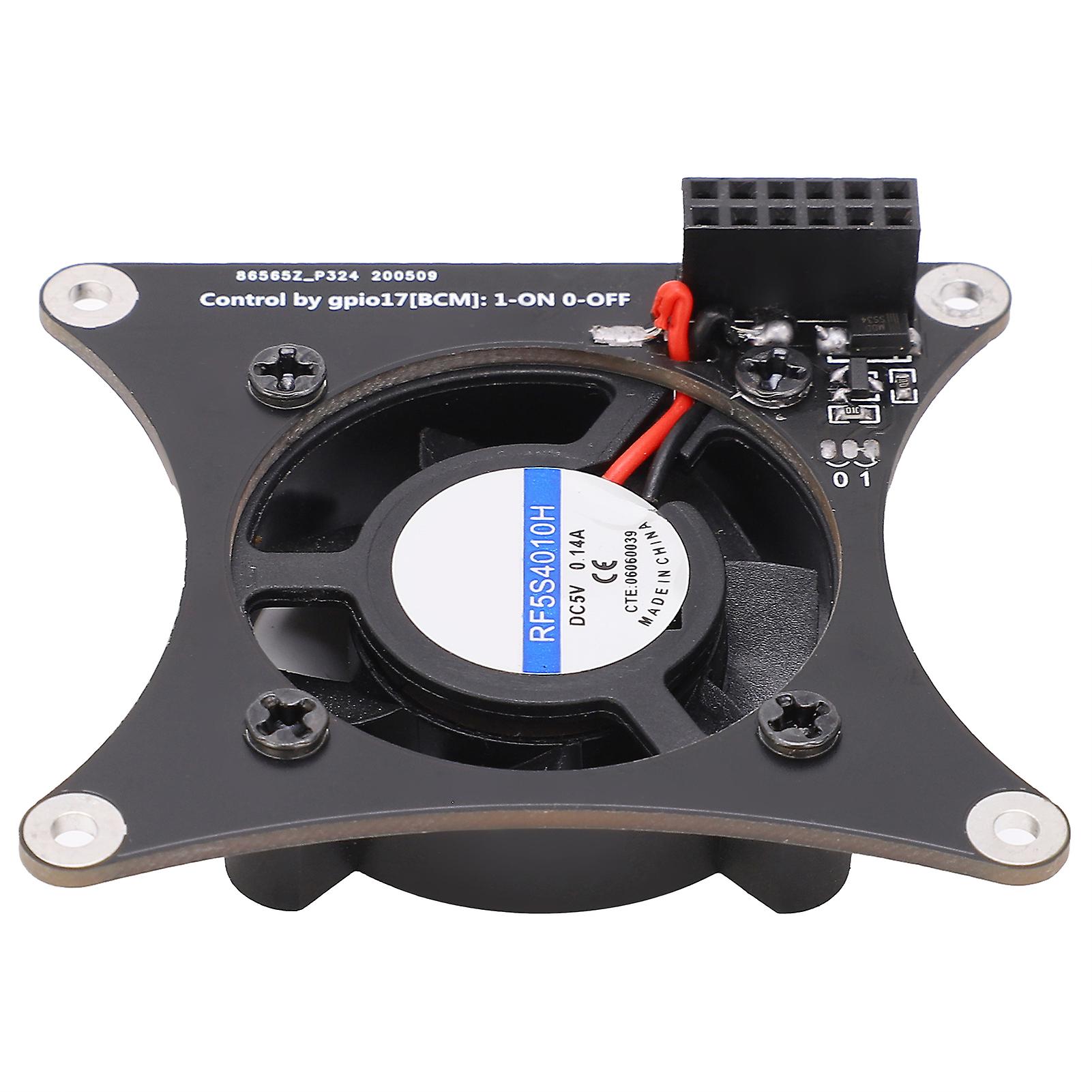 Silent 65x55x13mm PWM PCB Fan for Raspberry Pi Cooling Plate