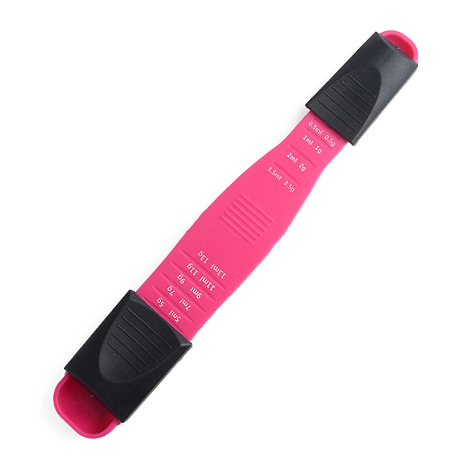 OuZhan Adjustable Double-headed Nine-speed Multi-scale Measuring Spoon for Solid Powder