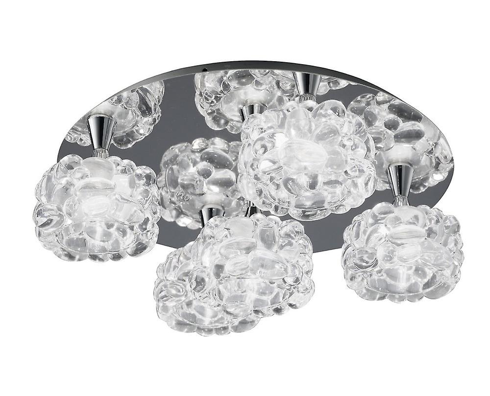 Zdjęcia - Żyrandol / lampa Inspired Lighting Inspired Lighting Mantra inspirowana - O2 - Flush Cluste