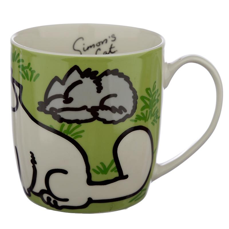 Tasse en porcelaine collectable - Vert Simon's Cat X 1 Pack