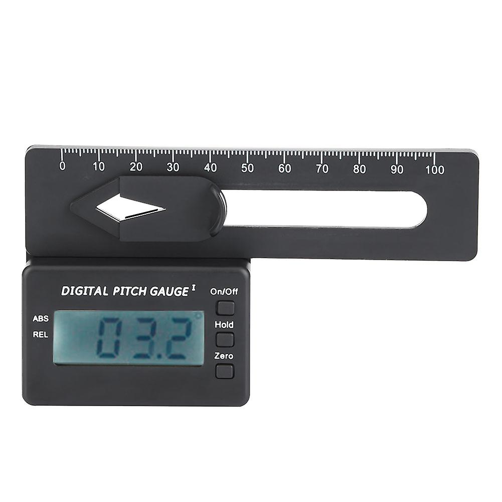 RC Accessory LCD Display Electronic Digital Pitch Gauge for Helicopter Model