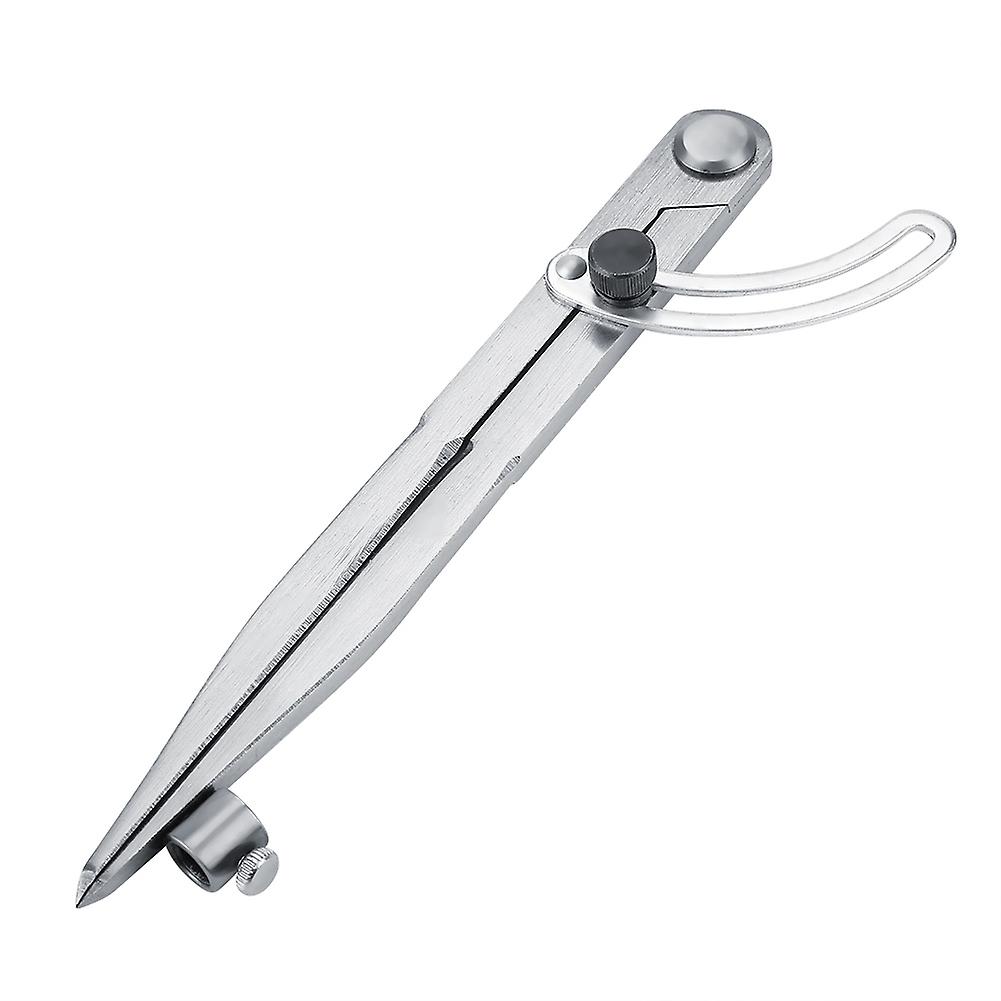 Risegun 200mm Wing Leather Divider Rotating Tool Spacing Compasses Edge Area