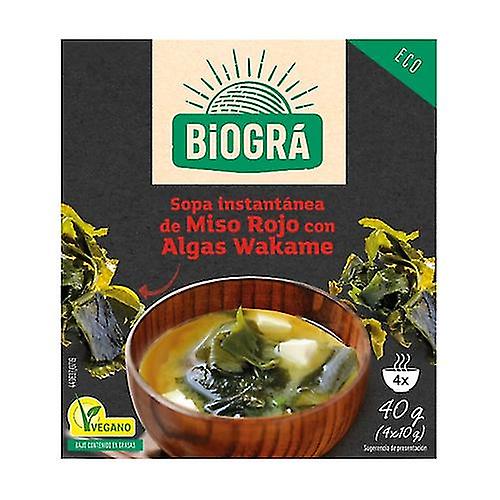 Red Miso Soup with Seaweed Wakame 4 packets of 10g