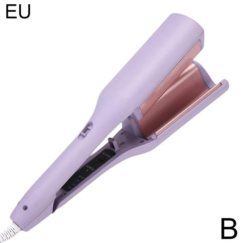 32mm French egg roll water ripple large curls wavy wool splint negative ion curling iron