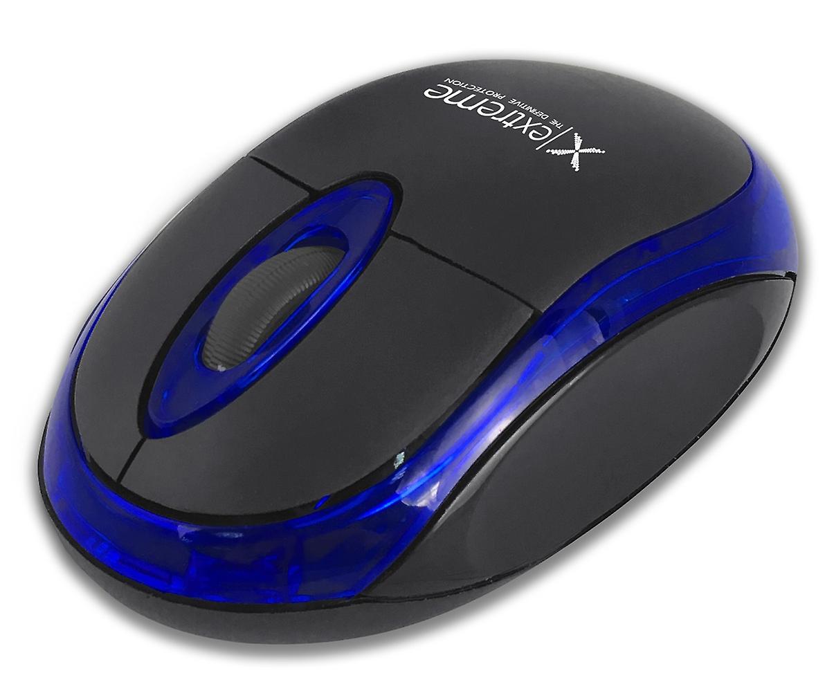 Extreme Wireless Bluetooth Optical Mouse 3D Cyngus Blue