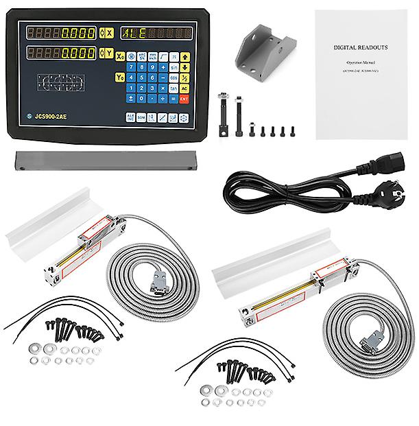 JCS900 - 2AE 50mm/100mm Digital Readout Linear Encoder Scale with Accessories