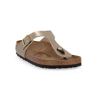 Birkenstock gizeh gold  calz n ciabatte