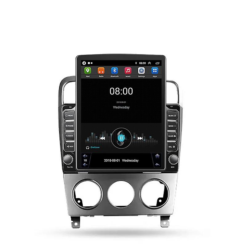 Car Radio Android Multimedia Video Player For Subaru Forester SG 2002 -2008 For Tesla Style 9.7 Inch