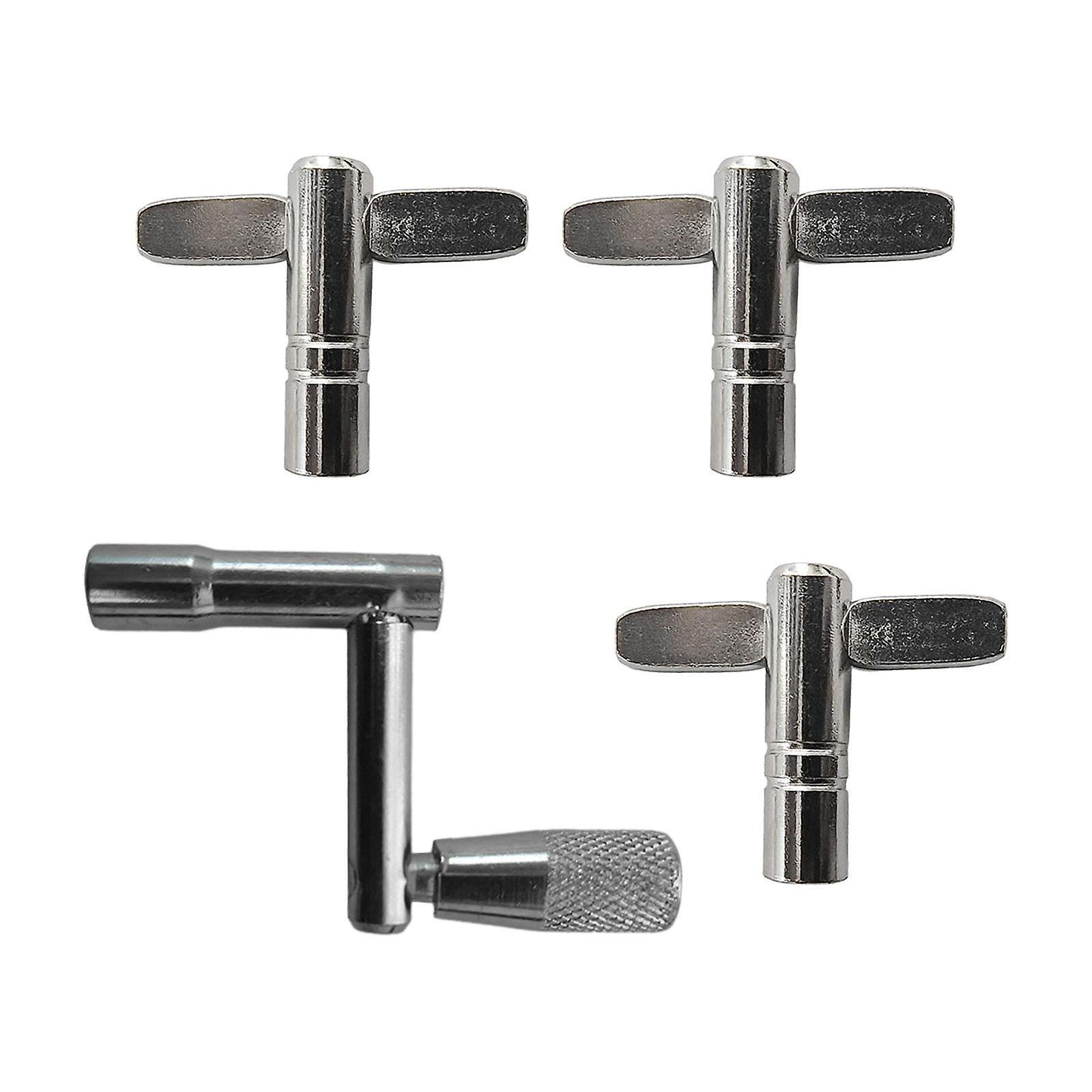 Drum Tuning Key Multipurpose for Musical Instruments Bass Drum Acoustic Drum 4pcs
