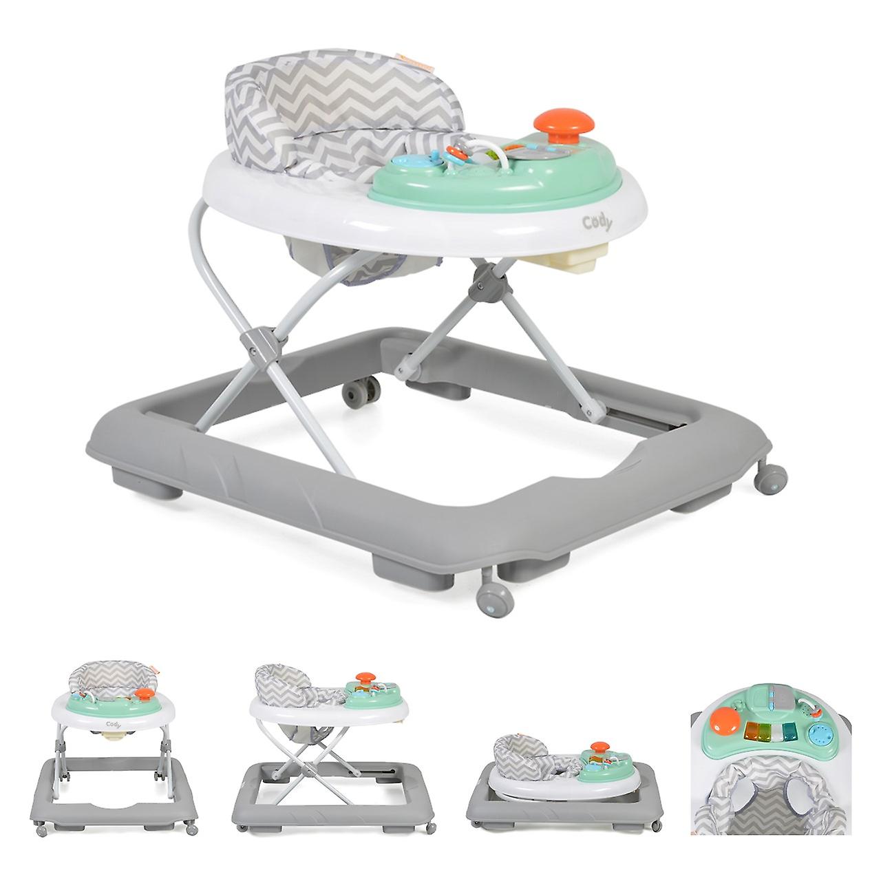 Cangaroo Walking Aid Cody Height Ajustável Music Function Game Center Stopper