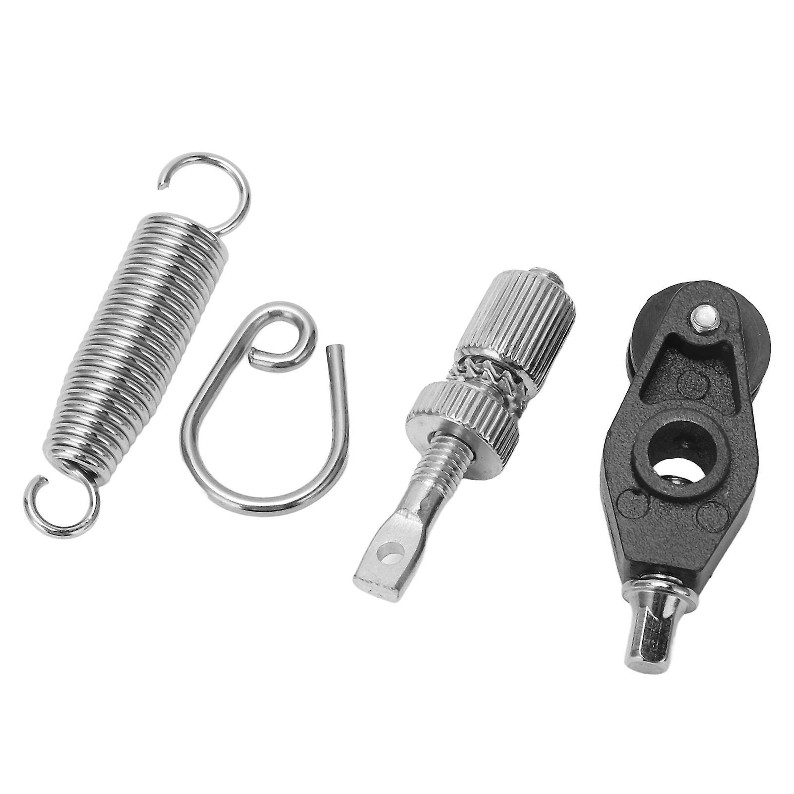 Bastrumma Pedal Metall Fjäder Krok Skruv Instrument Tillbehör