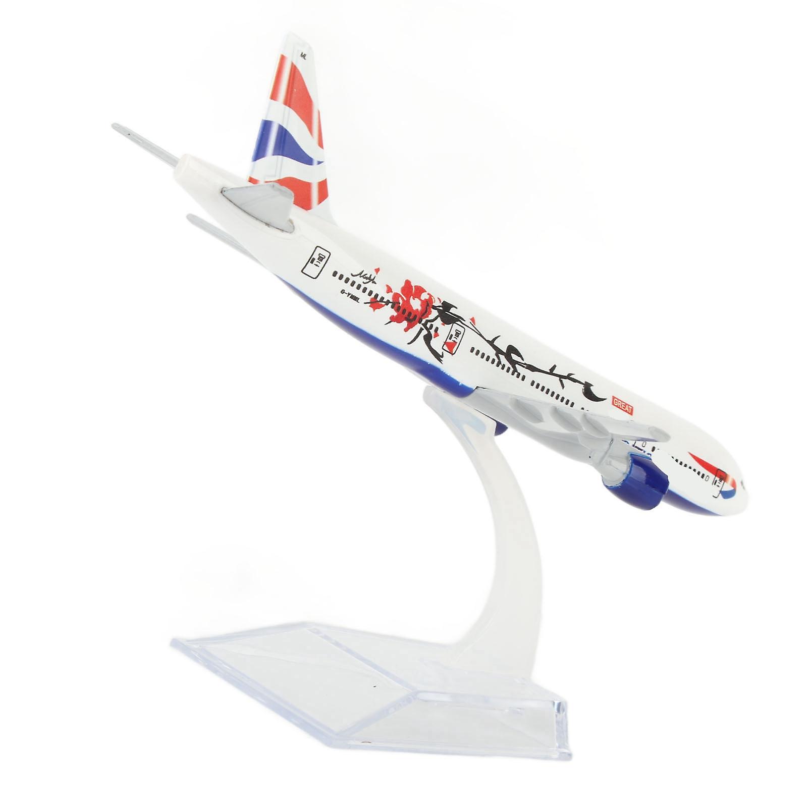 Alloy Aircraft Model Toy Collectible Multi Function Simulation Diecast Airplane Model for Home 