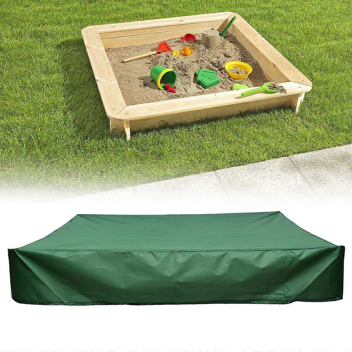 Dustproof sandbox cover with drawstring, sandbox cover (150 x 150 cm)