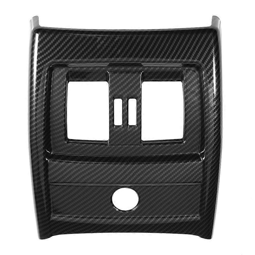 סיבי פחמן בסגנון מושב אחורי מיזוג אוויר אוורור כיסוי לקצץ עבור BMW 3 4 סדרה F30 F34 13 ~ 18 NO.66864