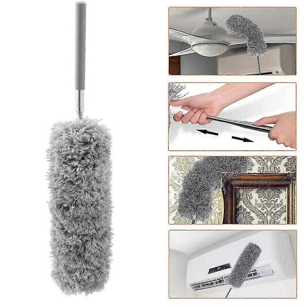 Cleaning Dust Duster Bendable Telescopic Feather Duster Ceiling Sweep Duster